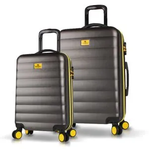 6520 Anthracite Suitcase Set (2 Pieces)