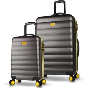 6599 Anthracite Suitcase Set (2 Pieces)