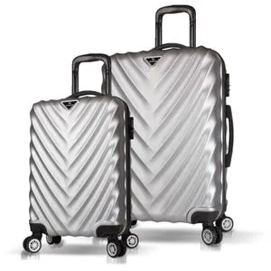 6715 Grey Suitcase Set (2 Pieces)