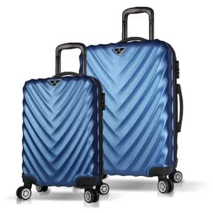 6739 Dark Blue Suitcase Set (2 Pieces)