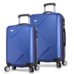 6820 Blue Suitcase Set (2 Pieces)