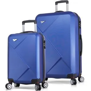 6899 Blue Suitcase Set (2 Pieces)