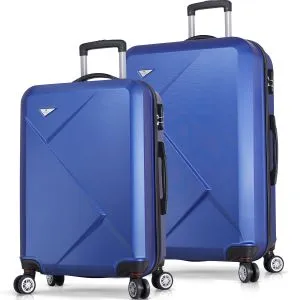 6967 Blue Suitcase Set (2 Pieces)