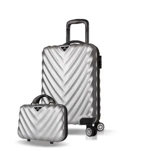 7354 Grey Suitcase Set (2 Pieces)