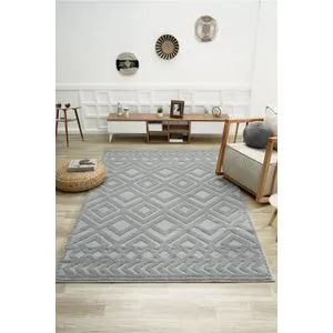 830B - Sivi Tepih (120 x 170 cm)