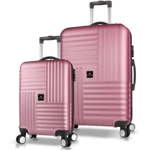 8319 Rose Gold Suitcase Set (2 Pieces)