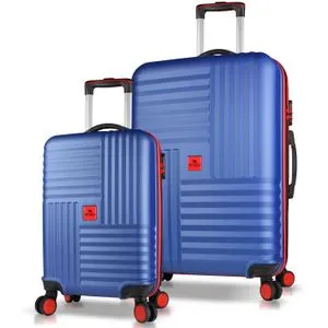 8326 Navy Blue Suitcase Set (2 Pieces)