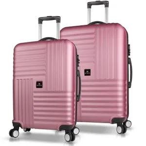 8418 Rose Gold Suitcase Set (2 Pieces)