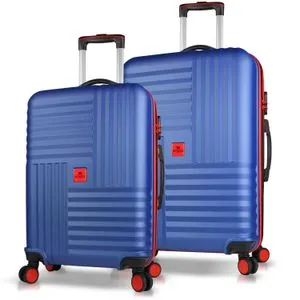 8425 Navy Blue Suitcase Set (2 Pieces)