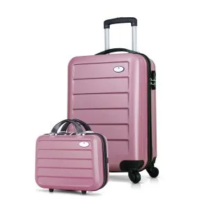 8480 Rose Gold Suitcase Set (2 Pieces)
