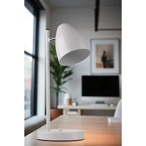 8890-5 White Table Lamp
