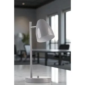 8890-7 Grey Table Lamp