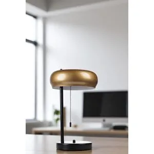 8896-4 Gold
Black Table Lamp
