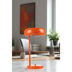 8896-8 Orange Table Lamp