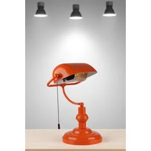 8897-1 Orange Table Lamp