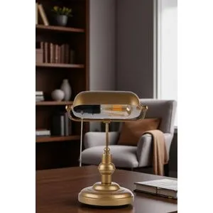 8897-2 Gold Table Lamp