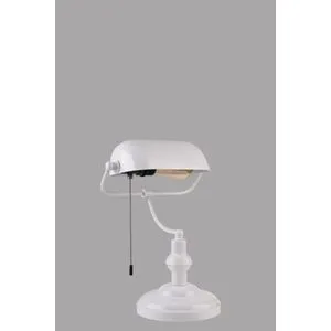 8897-5 White Table Lamp