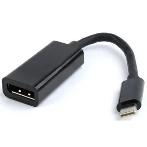 A-CM-DPF-01 Gembird USB-C to DisplayPort adapter, black A