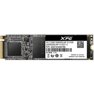 A-DATA 512GB M.2 PCIe Gen 3 x4 NVMe ASX6000LNP-512GT-C SSD