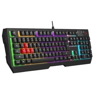 A4-B135N A4Tech Bloody Gejmerska svetleca tastatura(NEON LED), black, USB, US layout
