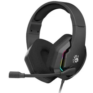 A4-G260P BLACK A4Tech Bloody gejmerske slusalice sa mikrofonom, 50mm/16ohm, USB za RGB, 3,5mm