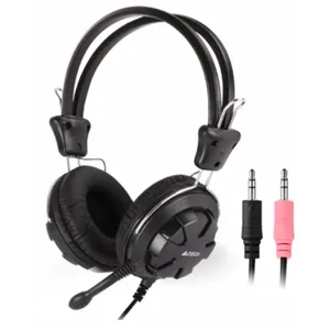 A4-HS-28-1 A4Tech Gejmerske slusalice sa mikrofonom, 40mm/32ohm, black, 2x3.5mm