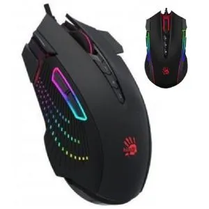 A4-J90S A4Tech Bloody RGB Gejmerski opticki mis, 2000Hz/100-8.000 Dpi, Black USB 125mm