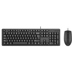 A4-KRS-3330 A4Tech tastatura YU-LAYOUT + mis USB, Black