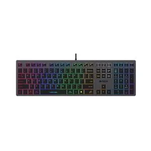 A4 TECH FX60 Scissor Switch Neon Backlit USB US siva tastatura