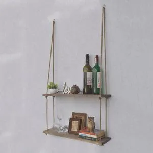 Aa042 v2 Walnut Wall Shelf