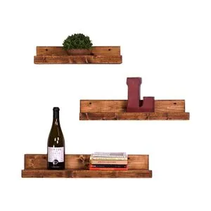 Aa104 Walnut Wall Shelf