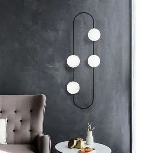 Abaküs - 4901 Black
White Wall Lamp