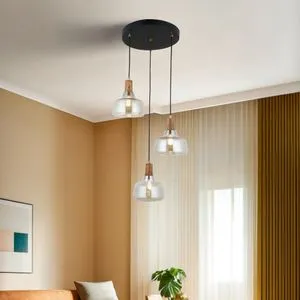 Ace - 52-03 Antique Lacquer Chandelier