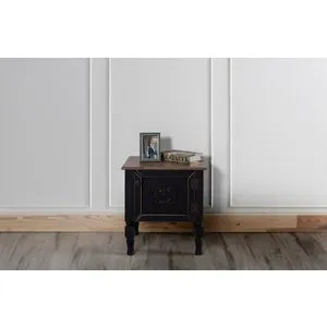 Ada Nightstand - Black Black Nightstand