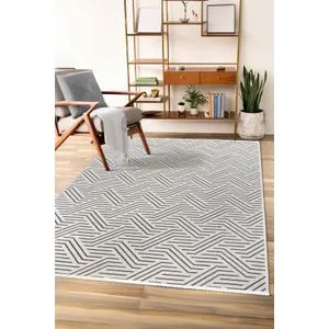 Ada - Tepih od Krem Čenila (100 x 200 cm)