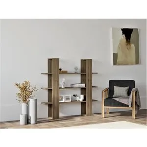 Ada - Walnut Walnut Bookshelf