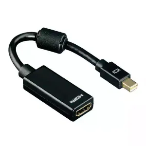 Adapter konverter Mini DisplayPort na HDMI M/F Hama 54560
