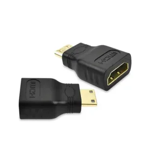Adapter Mini HDMI-HDMI M/F E-Green crni