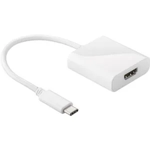 Adapter Stars Solutions Type C na HDMI beli M/F