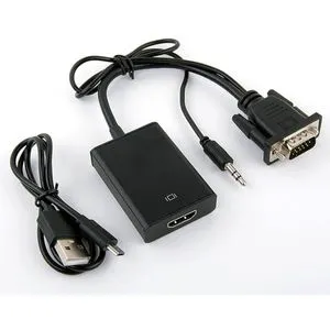 Adapter Stars Solutions VGA na HDMI crni