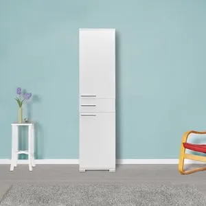 Adr-421-Pp-1 White Multi Purpose Cabinet