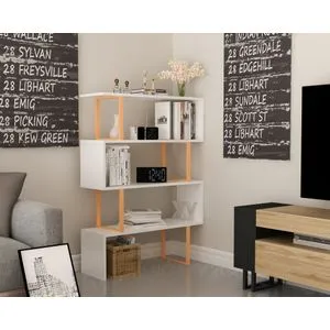 Adriana - Gold, White Gold
White Bookshelf