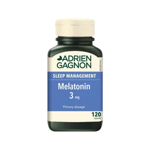 ADRIEN GAGNON MELATONIN caps 120x3mg