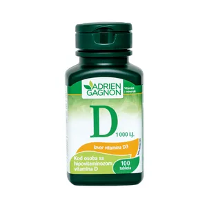 ADRIEN GAGNON VITAMIN D 1000 IU tbl a 100