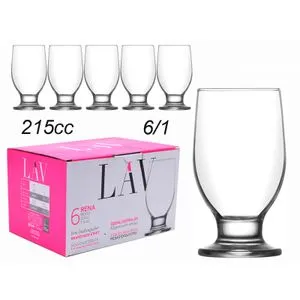 Čaše 6/1 REN10 215ml