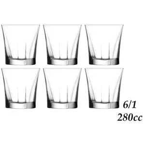Čaše 6/1 za viski TRU338 280ml