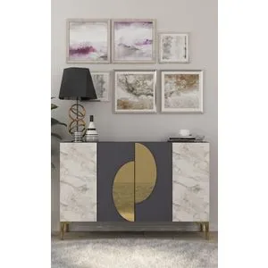 Afra KM120 - Anthracite, Gold Anthracite
Ephesus Marble
Gold Console