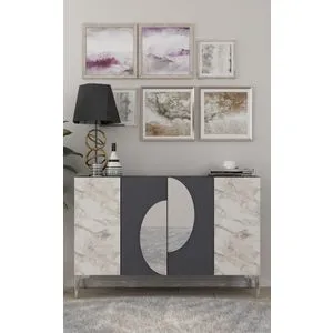 Afra KM120 - Anthracite, Silver Anthracite
Ephesus Marble
Silver Console
