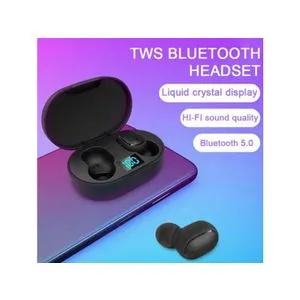AirPods 3G E6S bluetooth slušalice crne