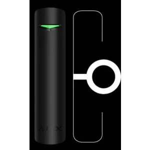 AJAX Alarm 5236.05.BL1 GlassProtect crni